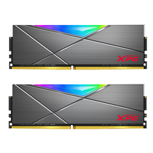 رم کامپیوتر RAM ای دیتا دوکاناله مدل SPECTRIX D50 DDR4 RGB CL16 حافظه 32 گیگابایت فرکانس 3200 مگاهرتز
